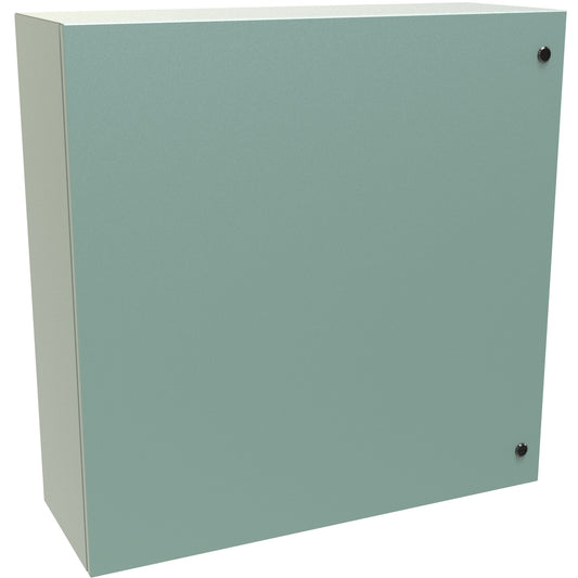 Hammond EN4SD363612GY N4,12 Eclipse Wallmount Enclosure, Hinge Door with Quarter Turn, 36" x 36" x 12", Steel/Gray
