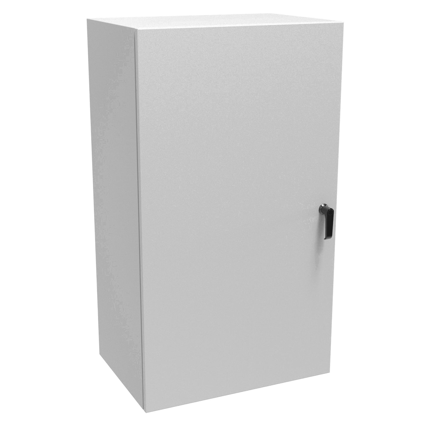 Hammond EN4SD422416LG N4,12 Eclipse Wallmount Enclosure, Hinge Door, Handle with 3 Point Latching, 42" x 24" x 16", Steel/Light Gray