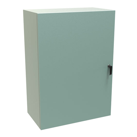 Hammond EN4SD423016GY N4,12 Eclipse Wallmount Enclosure, Hinge Door, Handle with 3 Point Latching, 42" x 30" x 16", Steel/Gray