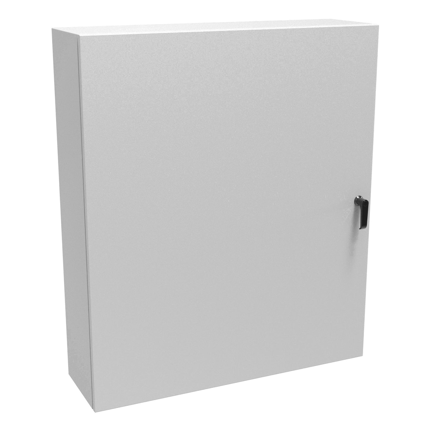 Hammond EN4SD423610LG N4,12 Eclipse Wallmount Enclosure, Hinge Door, Handle with 3 Point Latching, 42" x 36" x 10", Steel/Light Gray
