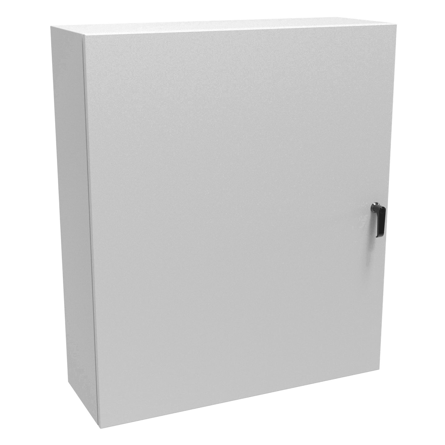 Hammond EN4SD423612LG N4,12 Eclipse Wallmount Enclosure, Hinge Door, Handle with 3 Point Latching, 42" x 36" x 12", Steel/Light Gray