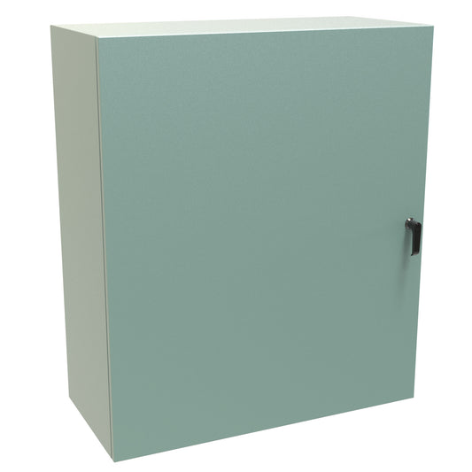 Hammond EN4SD423616GY N4,12 Eclipse Wallmount Enclosure, Hinge Door, Handle with 3 Point Latching, 42" x 36" x 16", Steel/Gray