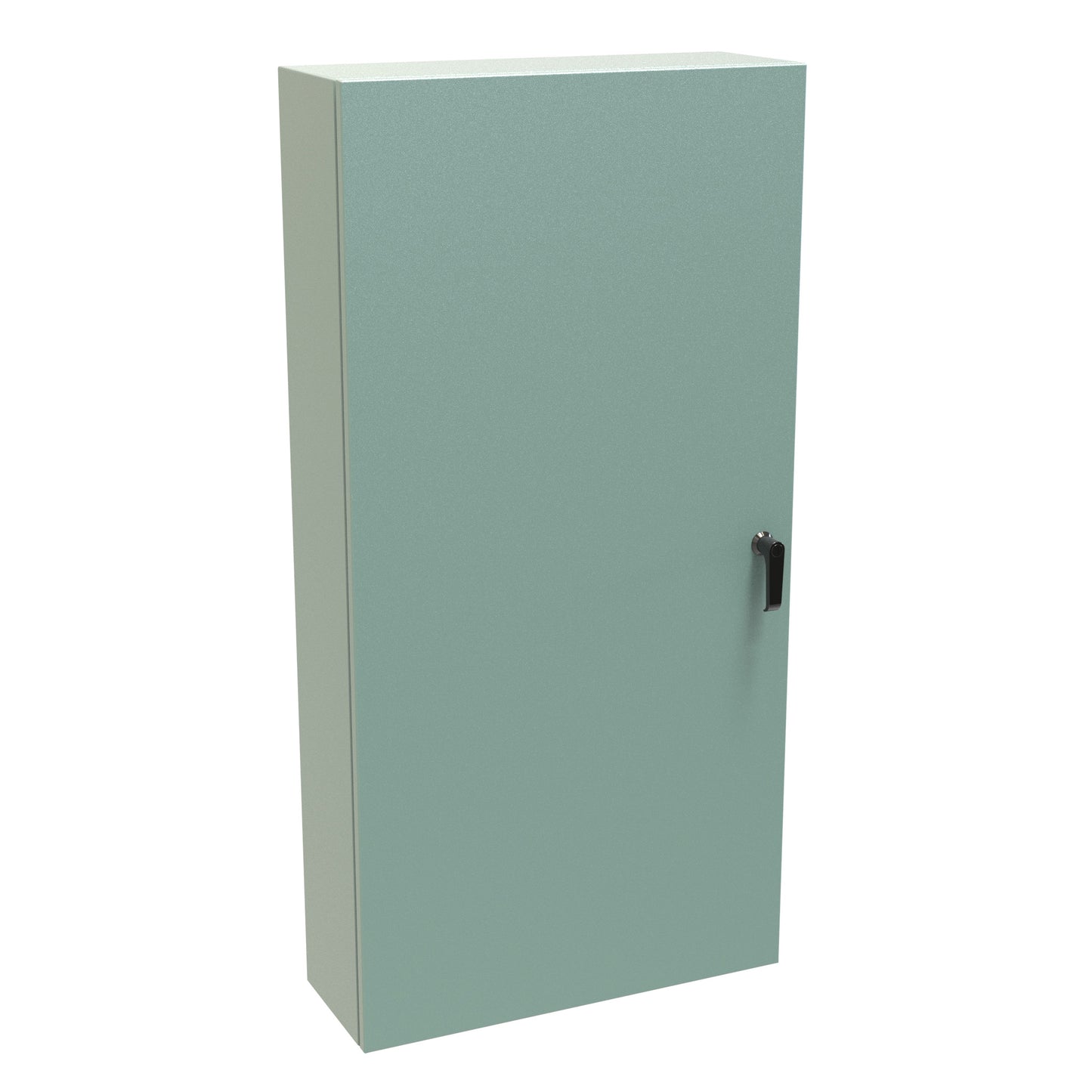 Hammond EN4SD48248GY N4,12 Eclipse Wallmount Enclosure, Hinge Door, Handle with 3 Point Latching, 48" x 24" x 8", Steel/Gray