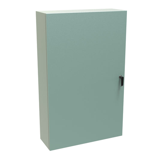 Hammond EN4SD483010GY N4,12 Eclipse Wallmount Enclosure, Hinge Door, Handle with 3 Point Latching, 48" x 30" x 10", Steel/Gray
