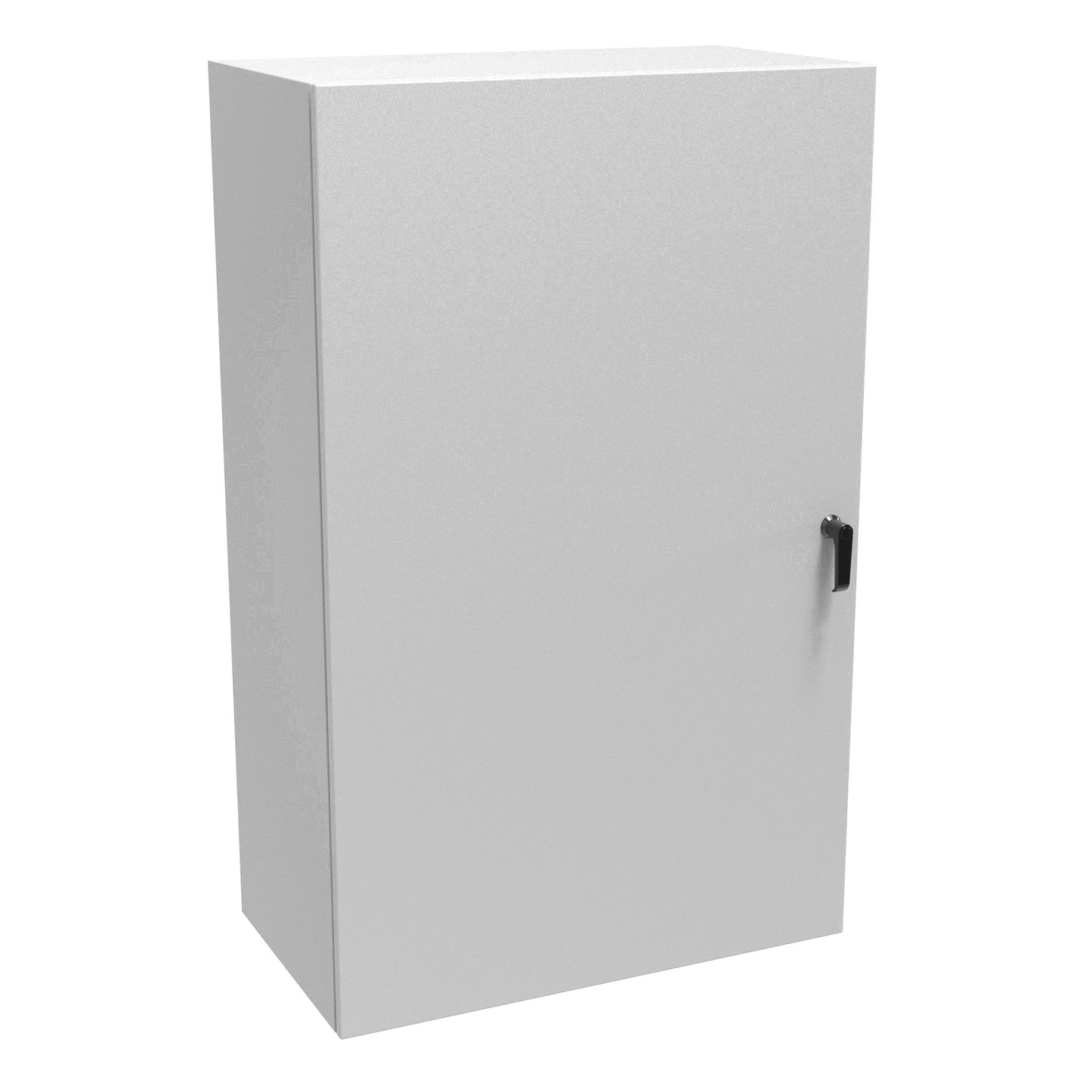 Hammond EN4SD483016LG N4,12 Eclipse Wallmount Enclosure, Hinge Door, Handle with 3 Point Latching, 48" x 30" x 16", Steel/Light Gray