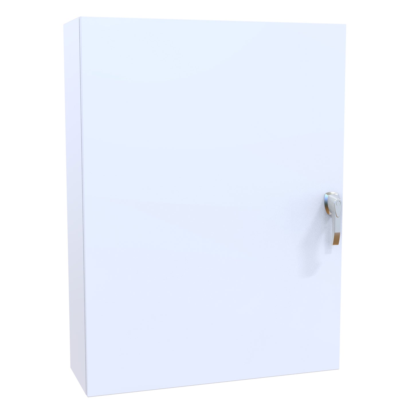 Hammond EN4SD483612SSWH N4X Eclipse Wallmount Enclosure, Hinge Door with Handle, 48" x 36" x 12", 304 Stainless Steel Painted White