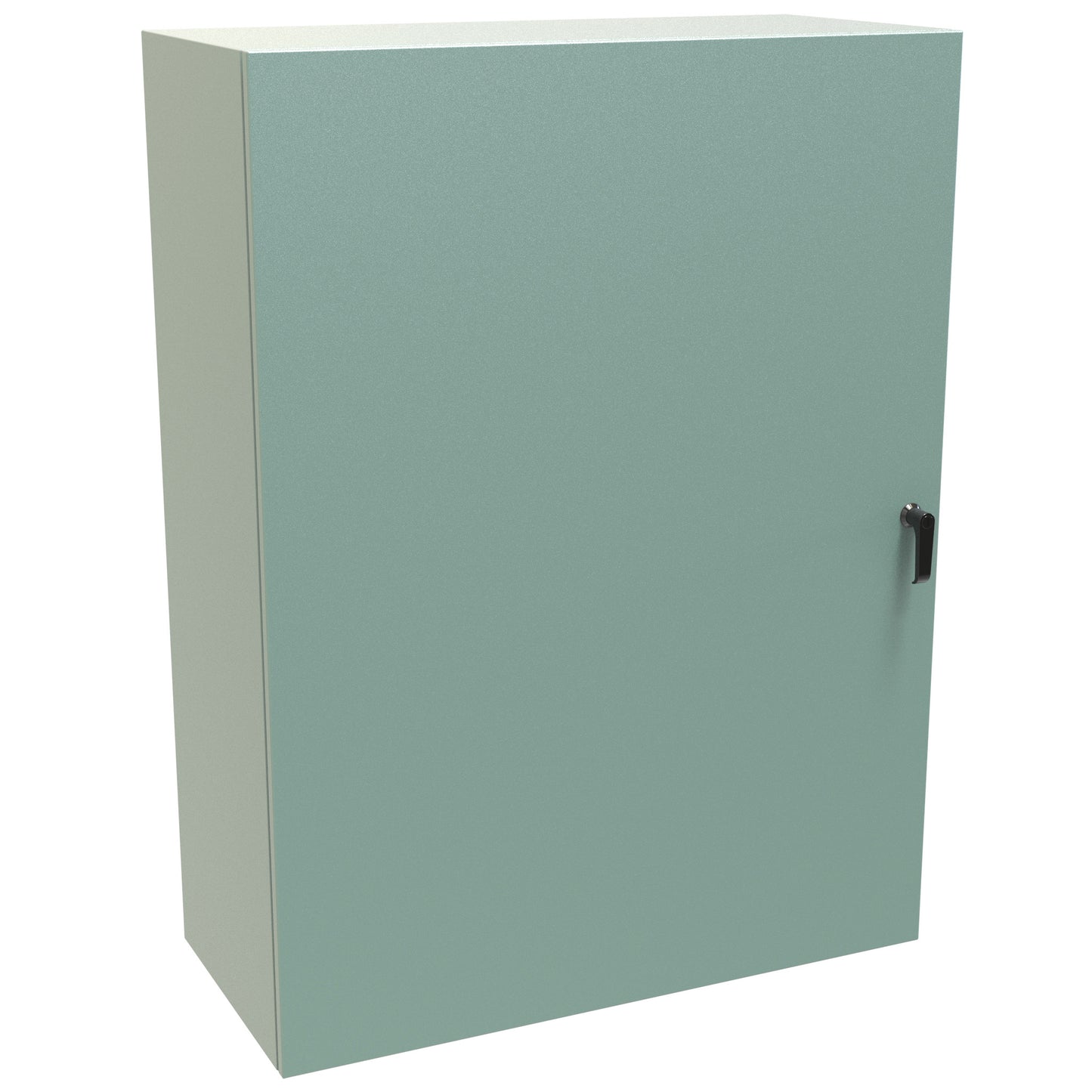 Hammond EN4SD483616GY N4,12 Eclipse Wallmount Enclosure, Hinge Door, Handle with 3 Point Latching, 48" x 36" x 16", Steel/Gray