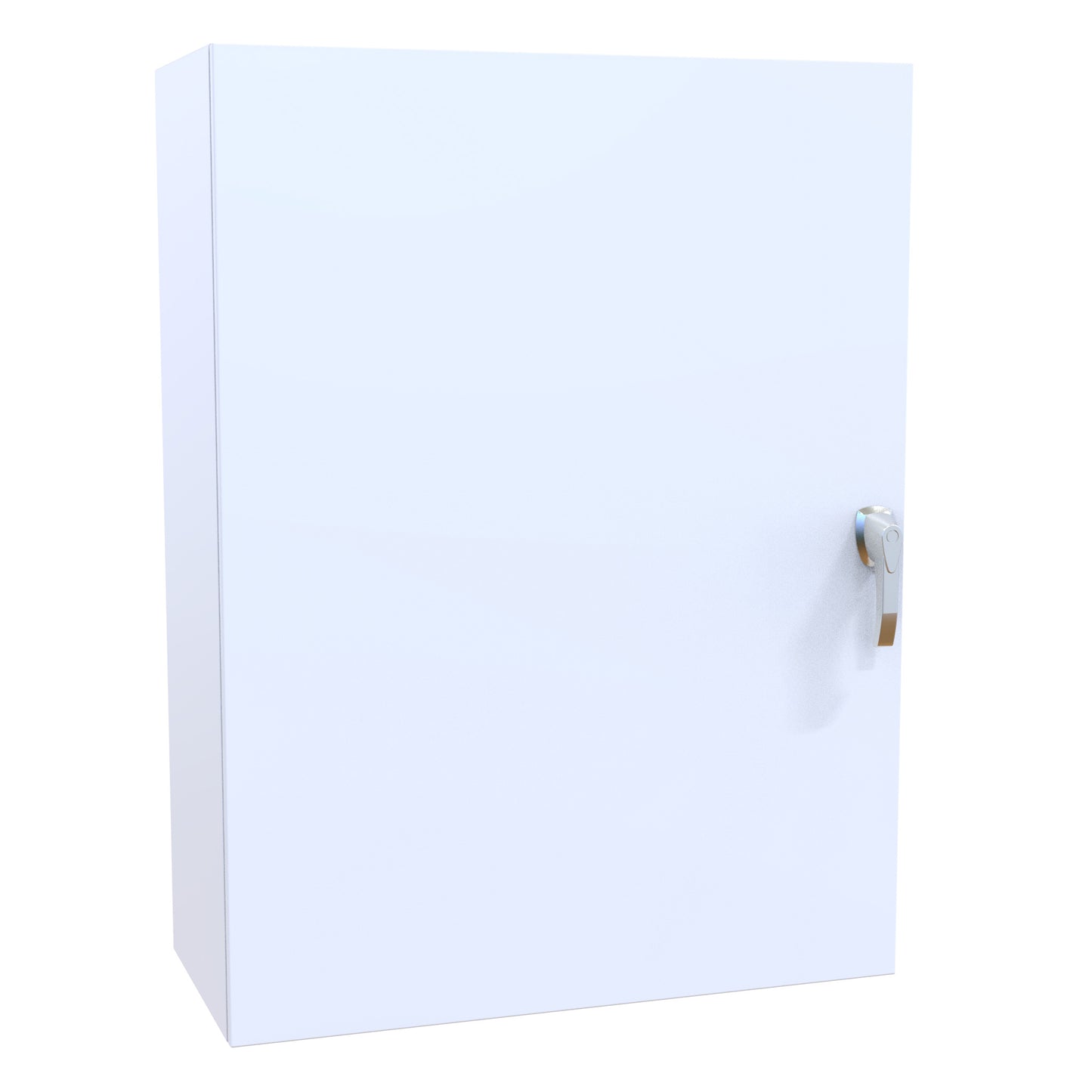 Hammond EN4SD483616SSWH N4X Eclipse Wallmount Enclosure, Hinge Door with Handle, 48" x 36" x 16", 304 Stainless Steel Painted White