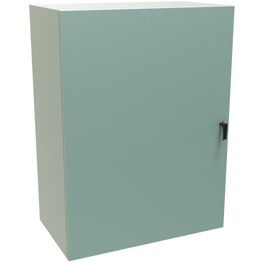 Hammond EN4SD483620GY N4,12 Eclipse Wallmount Enclosure, Hinge Door, Handle with 3 Point Latching, 48" x 36" x 20", Steel/Gray
