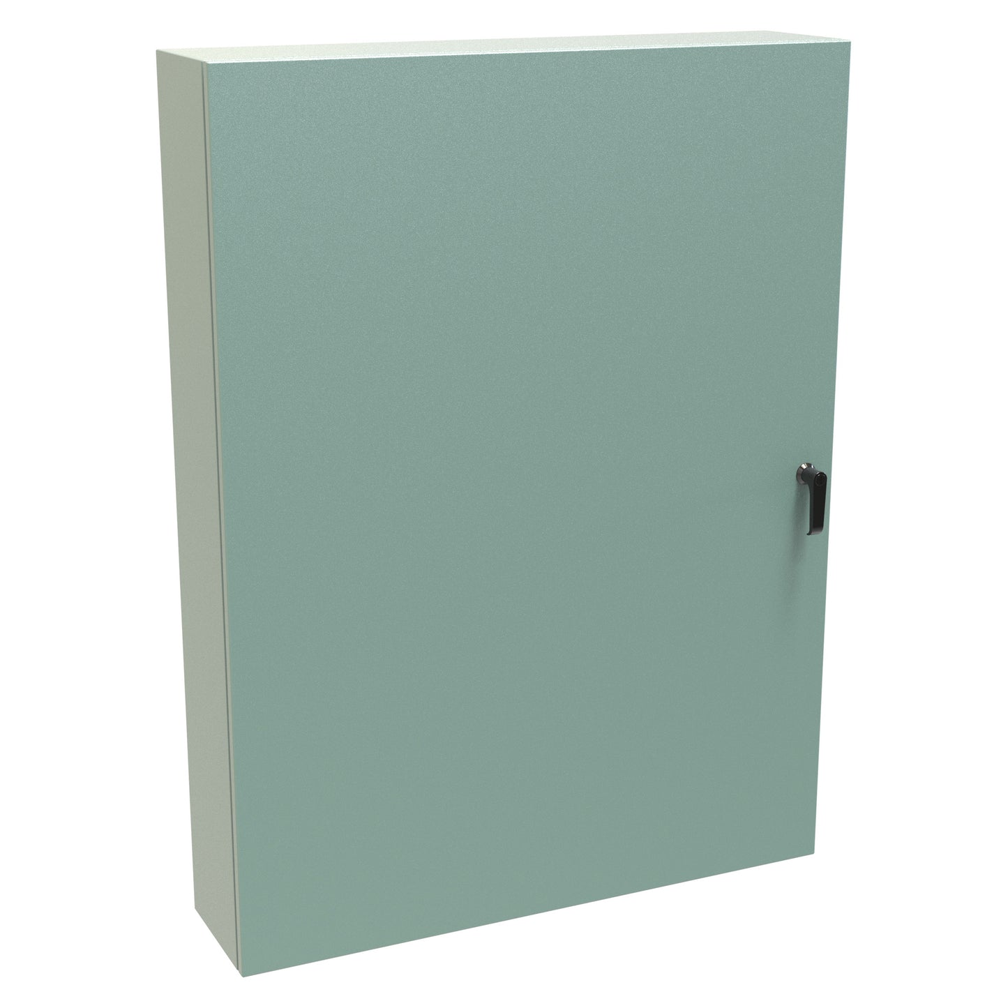 Hammond EN4SD48368GY N4,12 Eclipse Wallmount Enclosure, Hinge Door, Handle with 3 Point Latching, 48" x 36" x 8", Steel/Gray