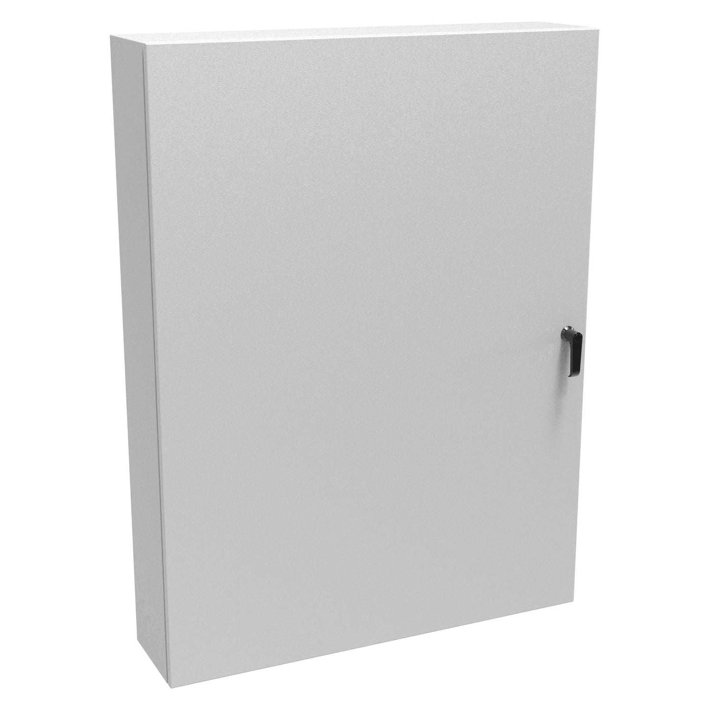 Hammond EN4SD48368LG N4,12 Eclipse Wallmount Enclosure, Hinge Door, Handle with 3 Point Latching, 48" x 36" x 8", Steel/Light Gray