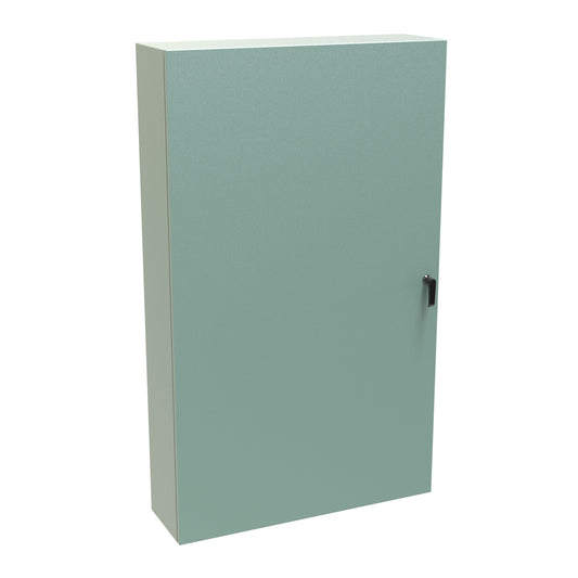 Hammond EN4SD603610GY N4,12 Eclipse Wallmount Enclosure, Hinge Door, Handle with 3 Point Latching, 60" x 36" x 10", Steel/Gray
