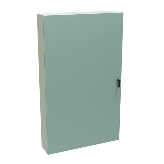 Hammond EN4SD60368GY N4,12 Eclipse Wallmount Enclosure, Hinge Door, Handle with 3 Point Latching, 60" x 36" x 8", Steel/Gray