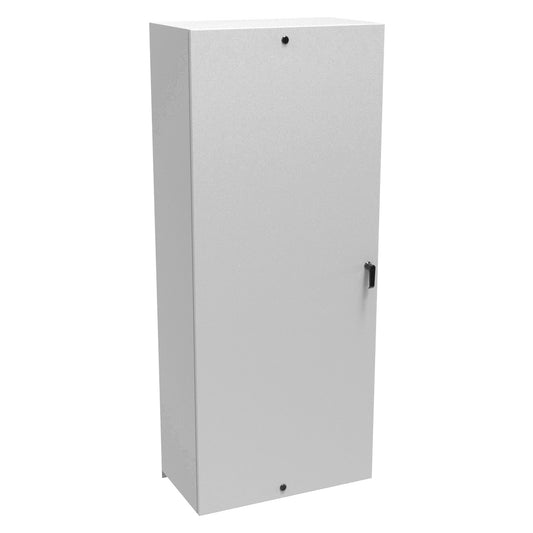 Hammond EN4SD723016LG N4,12 Eclipse Wallmount Enclosure, Hinge Door, Handle with 3 Point Latching Plus Additional Quarter Turns, 72" x 30" x 16", Steel/Light Gray