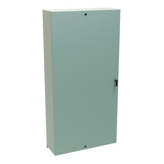 Hammond EN4SD723612GY N4,12 Eclipse Wallmount Enclosure, Hinge Door, Handle with 3 Point Latching Plus Additional Quarter Turns, 72" x 36" x 12", Steel/Gray