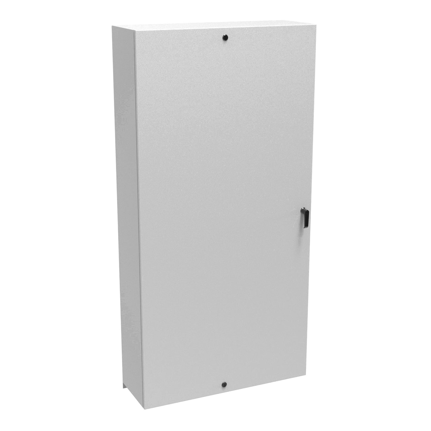 Hammond EN4SD723612LG N4,12 Eclipse Wallmount Enclosure, Hinge Door, Handle with 3 Point Latching Plus Additional Quarter Turns, 72" x 36" x 12", Steel/Light Gray
