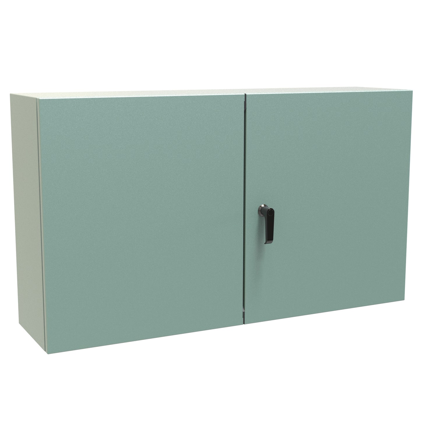 Hammond EN4TD244210GY N12 Two Door Eclipse Enclosure. - 24" x 42" x 10" - Steel/Gray