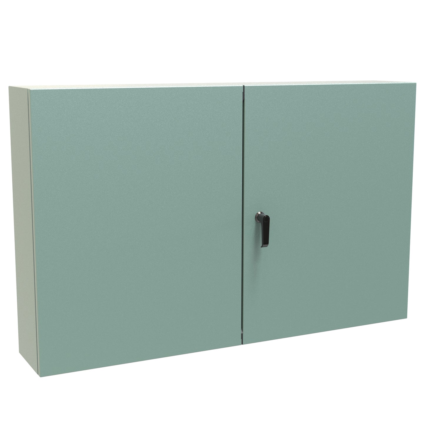 Hammond EN4TD24488GY N12 Two Door Eclipse Enclosure. - 24" x 48" x 8" - Steel/Gray