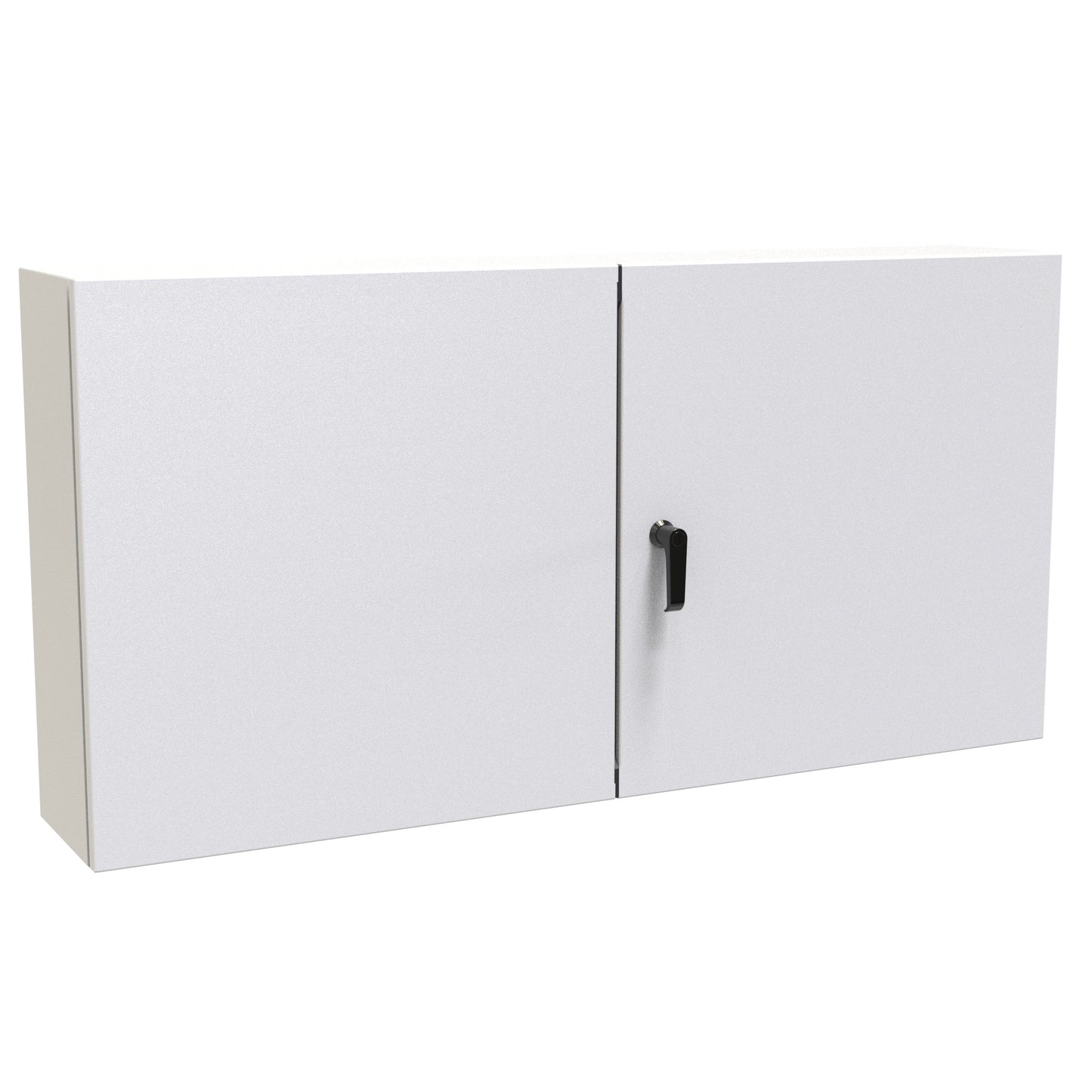Hammond EN4TD24488LG N12 Two Door Eclipse Enclosure. - 24" x 48" x 8" - Steel/Light Gray