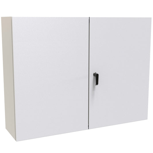 Hammond EN4TD364812LG N12 Two Door Eclipse Enclosure. - 36" x 48" x 12" - Steel/Light Gray