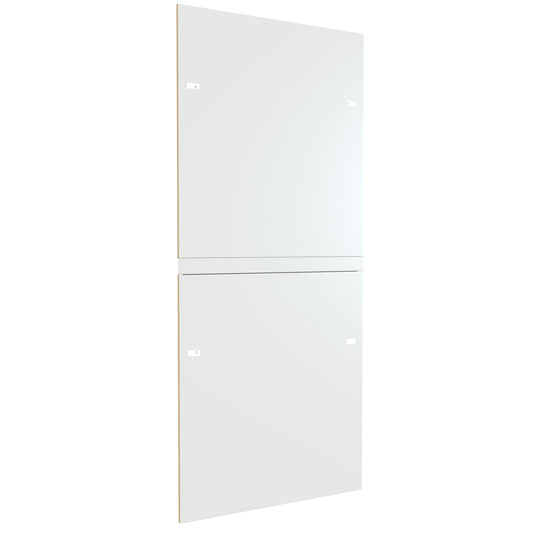 Hammond H1SP52U48WH Side Panel for H1 52U x 48" Deep Cabinet, Steel, White.