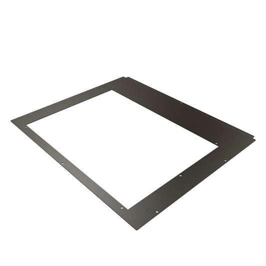 Hammond H1TC24BK Cable-Entry Top Panel for H1 24" Wide Cabinet, Steel, Black.