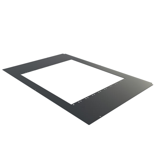 Hammond H1TR30BK Rear Cable-Entry Top Panel for H1 30" Wide Cabinet, Steel, Black.