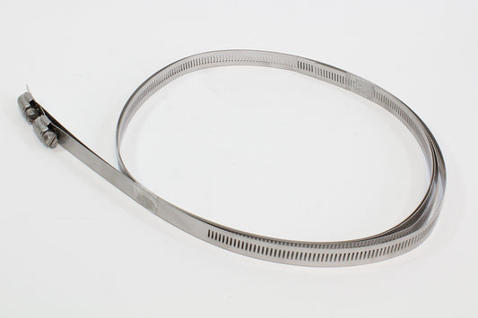Hammond HCLAMP2 Stainless Steel Pole-Mount Strap Clamp, for PMB Series Kits, Up to 15" Pole Diameter.