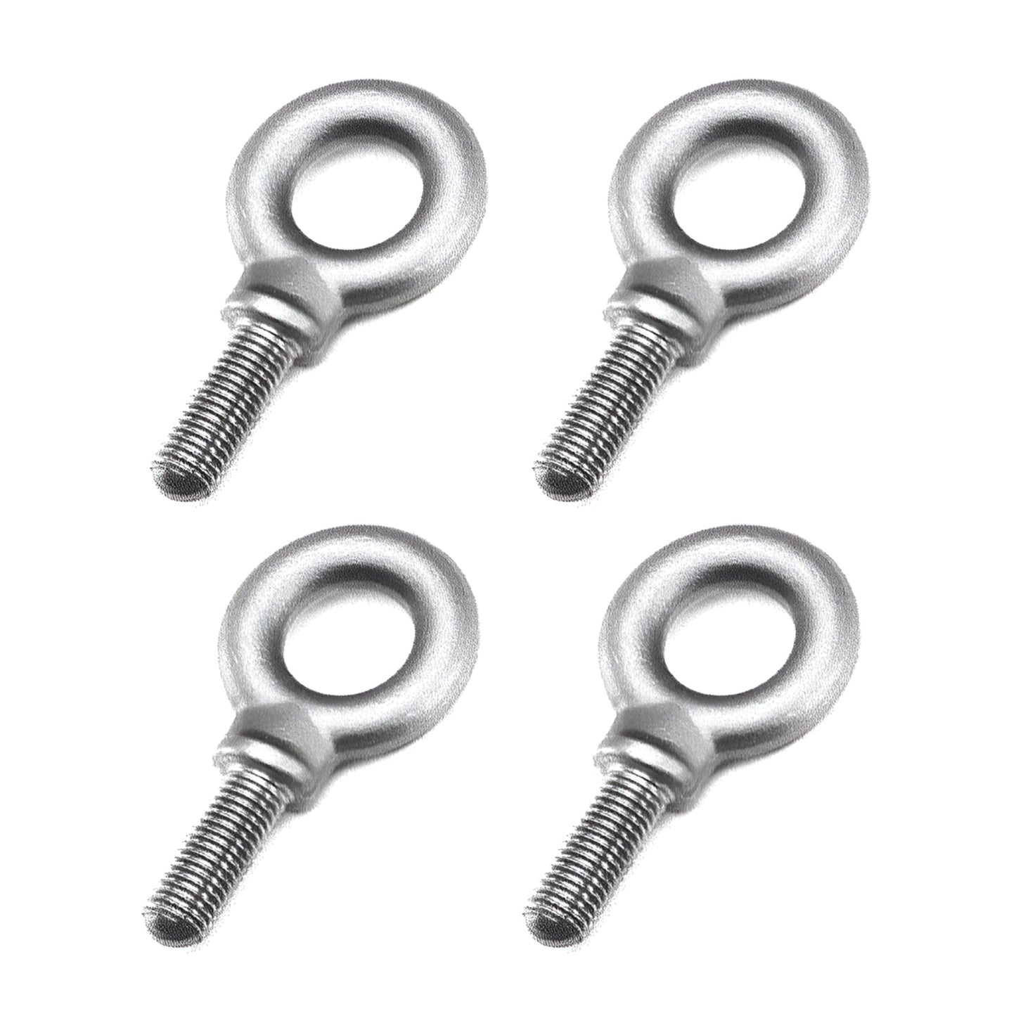 Hammond HDMELB Carbon Steel Lifting Eye Bolt, 1/2-13 Thread, 2,400 lb Load Rating, Zinc Plated.
