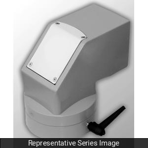 Hammond R147-035-200R Heavy-Duty Elbow Coupling, Cast Aluminum, for 80 mm Suspension Systems.