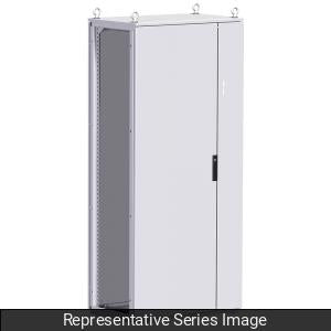 Hammond HFMD18105 Modular Flange Disconnect Enclosure - 1800mm x 1000mm x 500mm - Steel/Lt Gray