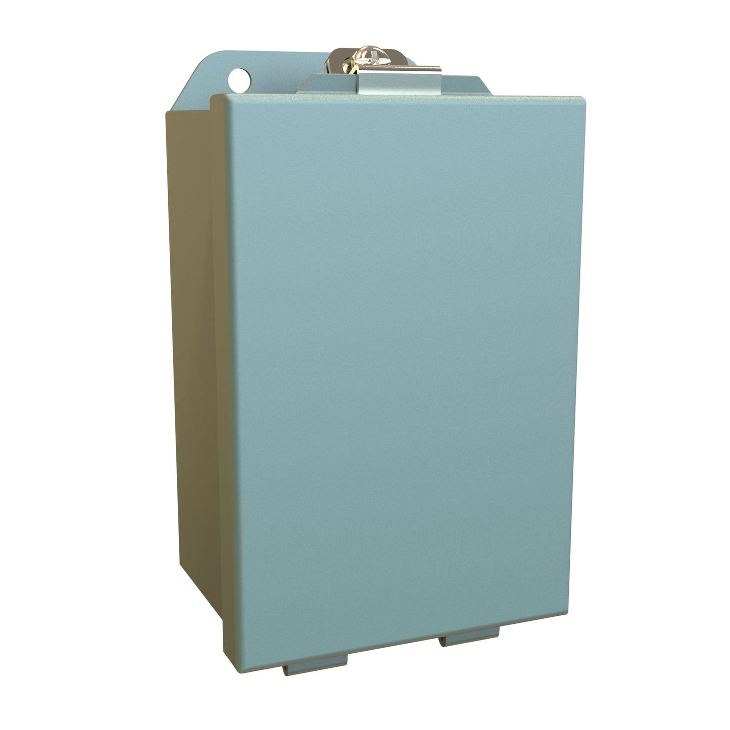 Hammond HJ643LP N4,12 J Mild Steel Junction Box, Lift-Off Cover with Clamps - 6" x 4" x 3" - Gray