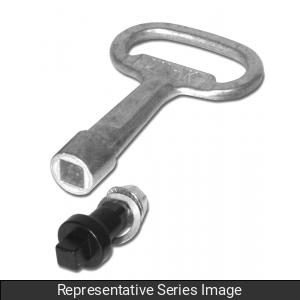 Hammond HMETRI7 HME 7 mm Triangular Latch Insert.