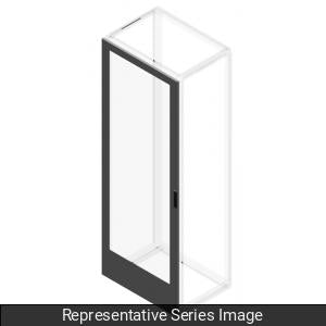 Hammond HMEDW226 HME Type 12 Polycarbonate Window Door for 2200 x 600 mm Cabinet, Reversible, 135° Opening.