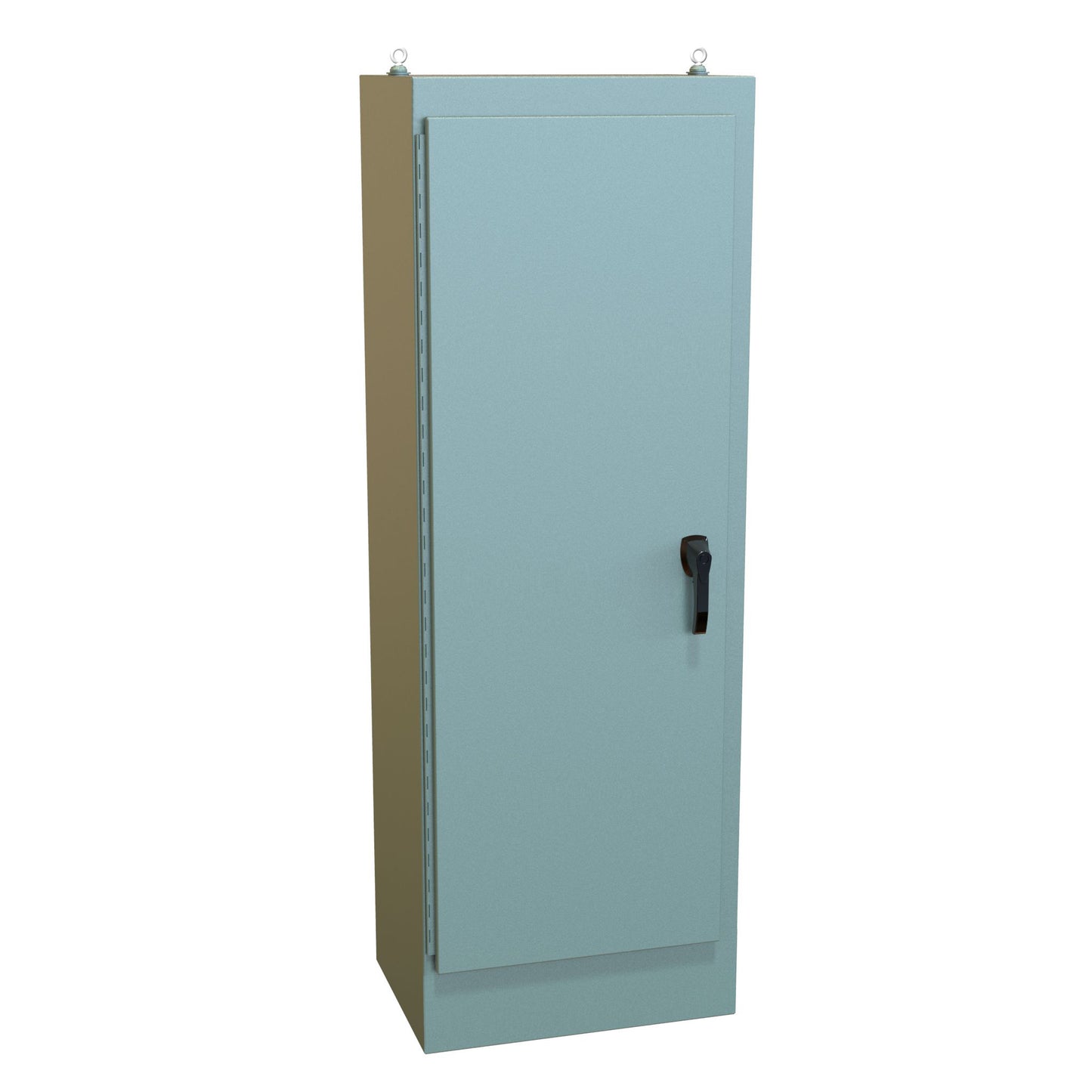 Hammond HN4FS722518 N4 3-Pt Freestanding Enclosure - 72" x 25" x 18" - Steel/Gray