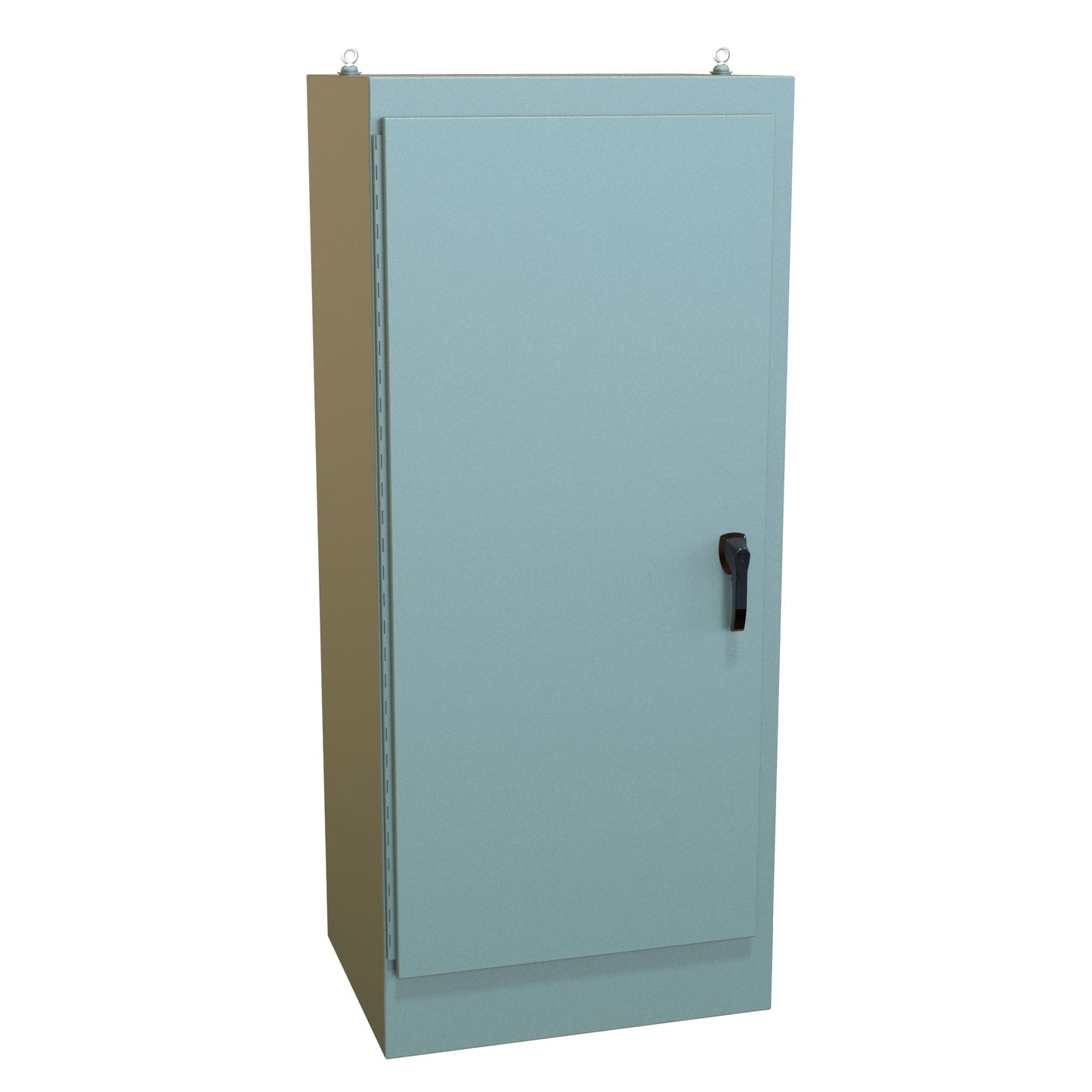 Hammond HN4FS723124 N4 3-Pt Freestanding Enclosure - 72" x 31" x 24" - Steel/Gray