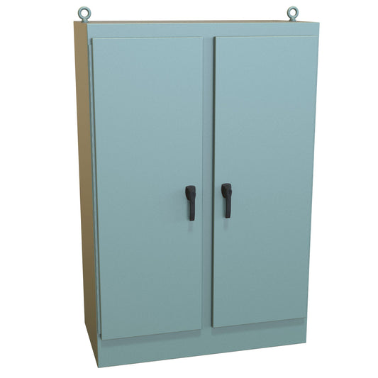 Hammond HN4FS724824 N4 2DR Freestanding Enclosure 72" x 48" x 24"
