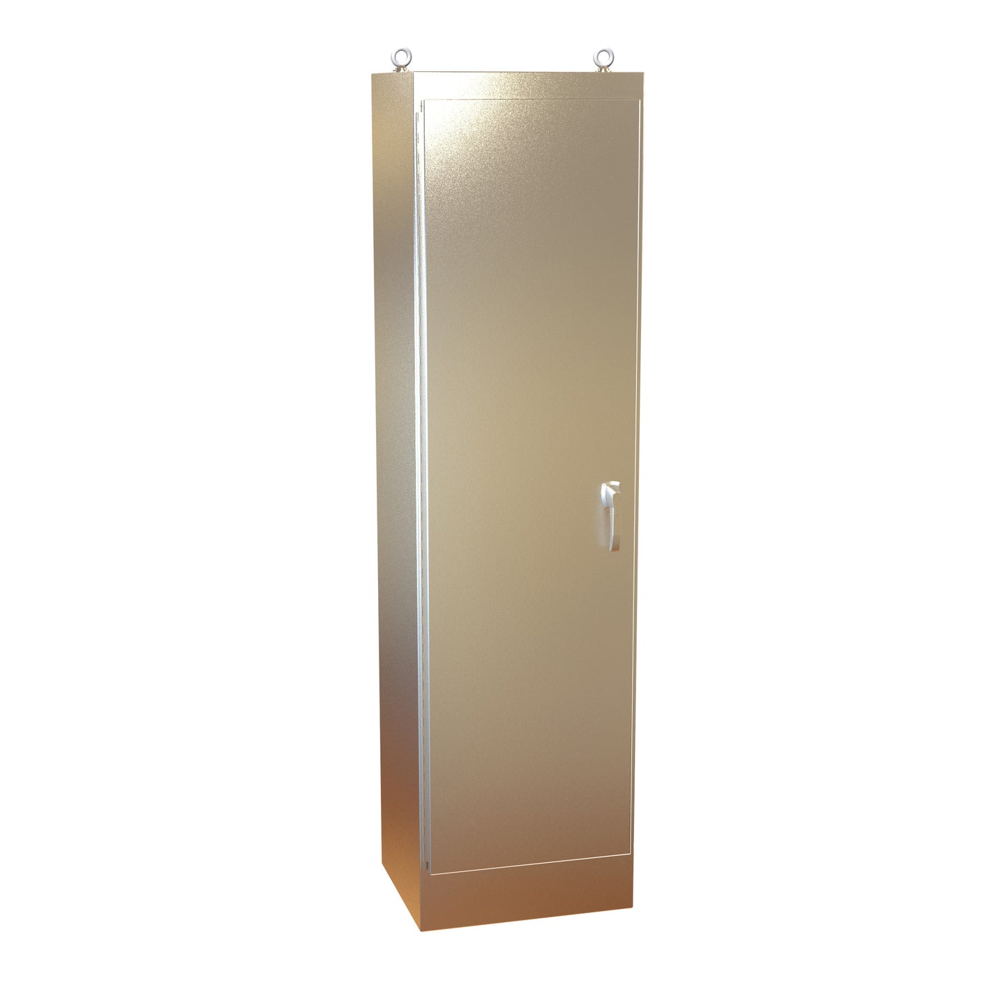 Hammond HN4FS902420SS N4X 3-Pt Freestanding Enclosure - 90" x 24" x 20" - 304 Stainless Steel