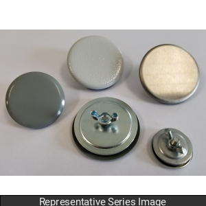 Hammond HP100SS Type 1/3/3R/4/12/13 304 Stainless Steel Hole Plug for 1" Conduit Opening, Oil-Resistant Gasket, Brushed Natural.