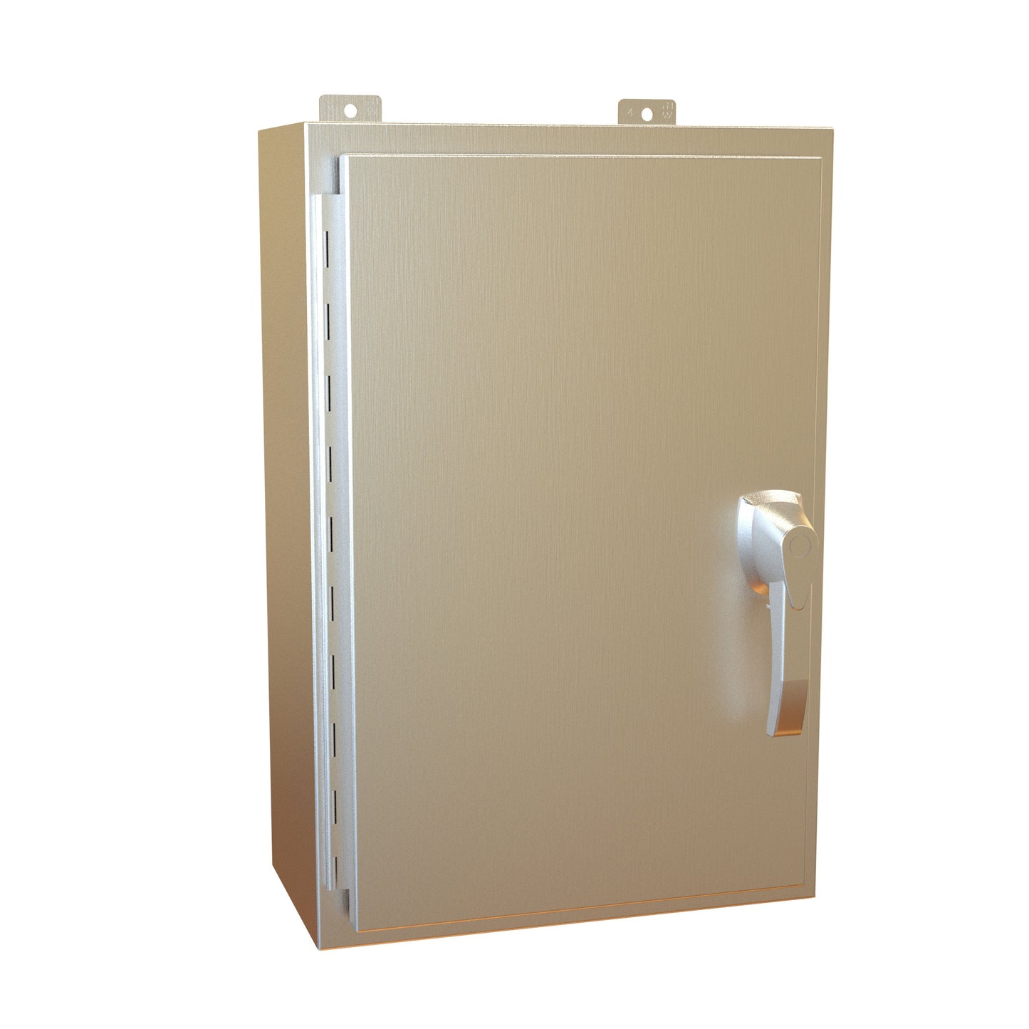 Hammond HW24168S16HK N4X Wallmount Enclosure, Hinged w/Handle - 24" x 16" x 8" - 316 Stainless Steel