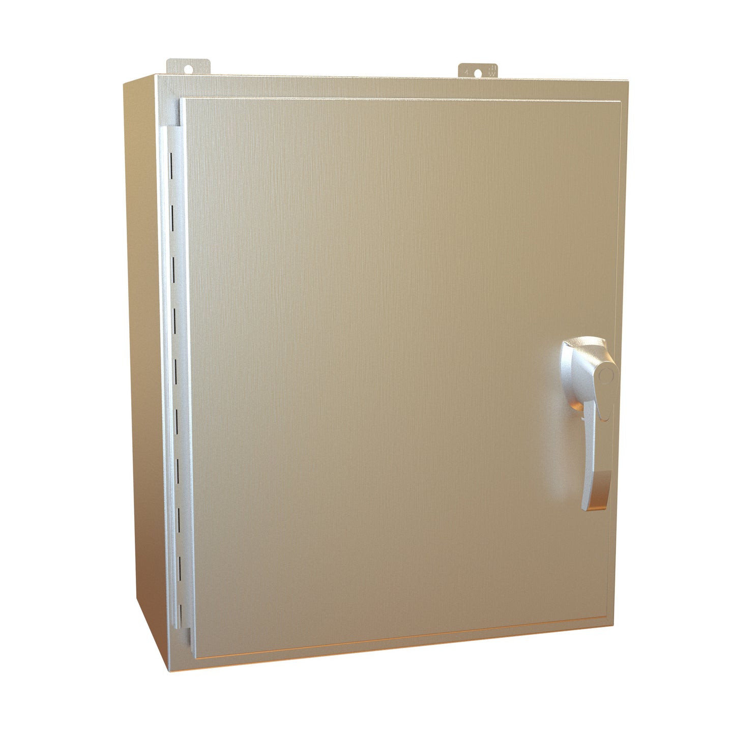 Hammond HW242010SSHK N4X Wallmount Enclosure, Hinged w/Handle - 24" x 20" x 10" - 304 Stainless Steel