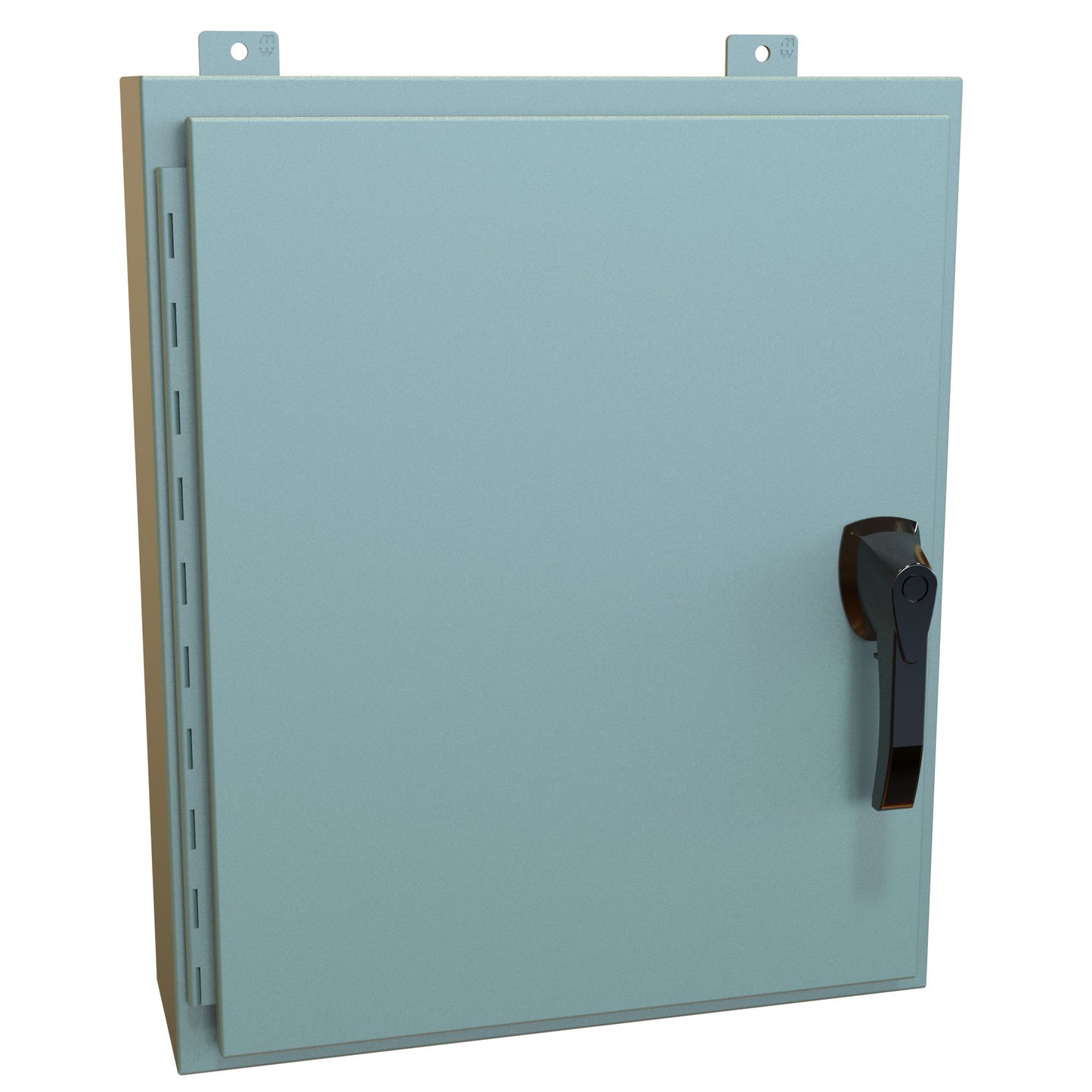 Hammond HW24206GYHK N4, 12 Wallmount Enclosure, Hinged w/Handle - 24" x 20" x 6" - Steel/Gray