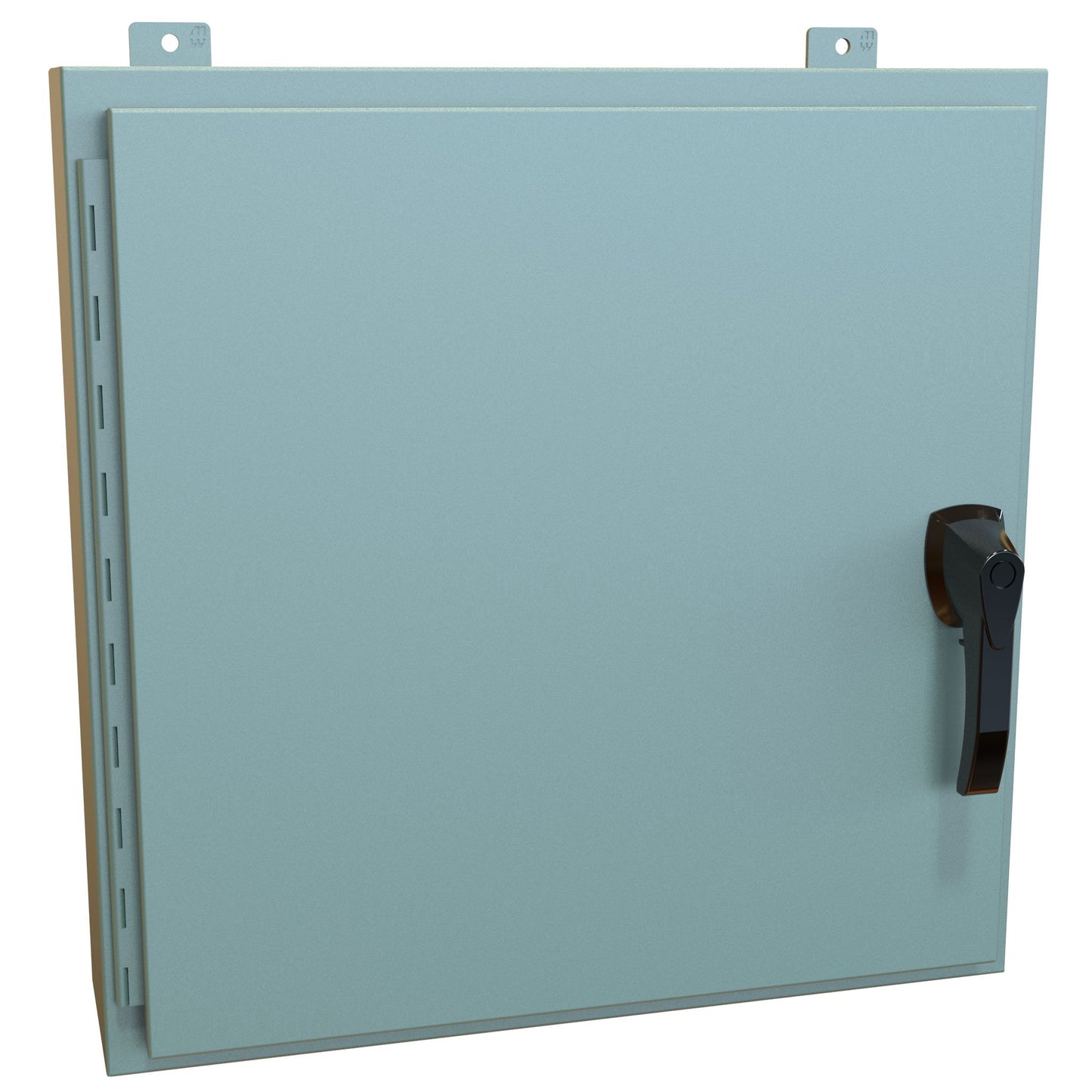 Hammond HW24246GYHK N4, 12 Wallmount Enclosure, Hinged w/Handle - 24" x 24" x 6" - Steel/Gray