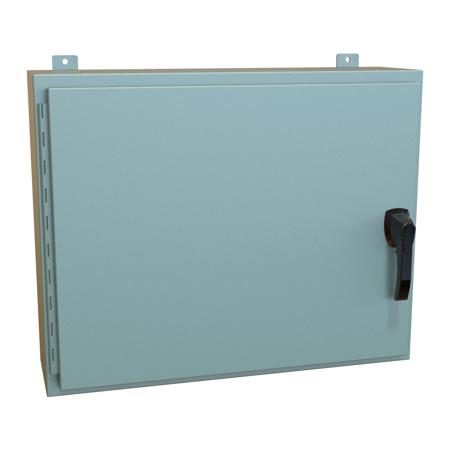 Hammond HW24308GYHK N4, 12 Wallmount Enclosure, Hinged w/Handle - 24" x 30" x 8" - Steel/Gray