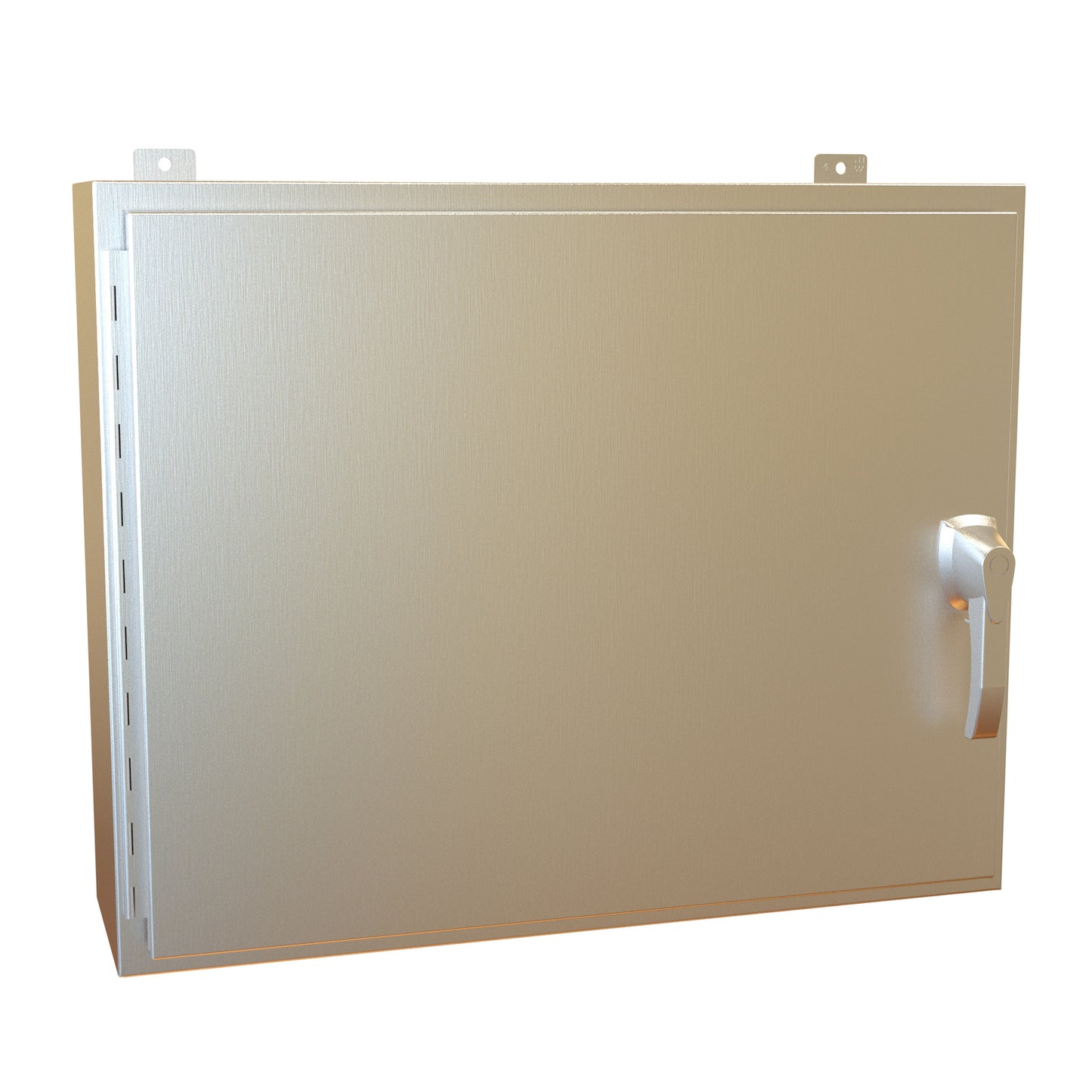 Hammond HW24308SSHK N4X Wallmount Enclosure, Hinged w/Handle - 24" x 30" x 8" - 304 Stainless Steel