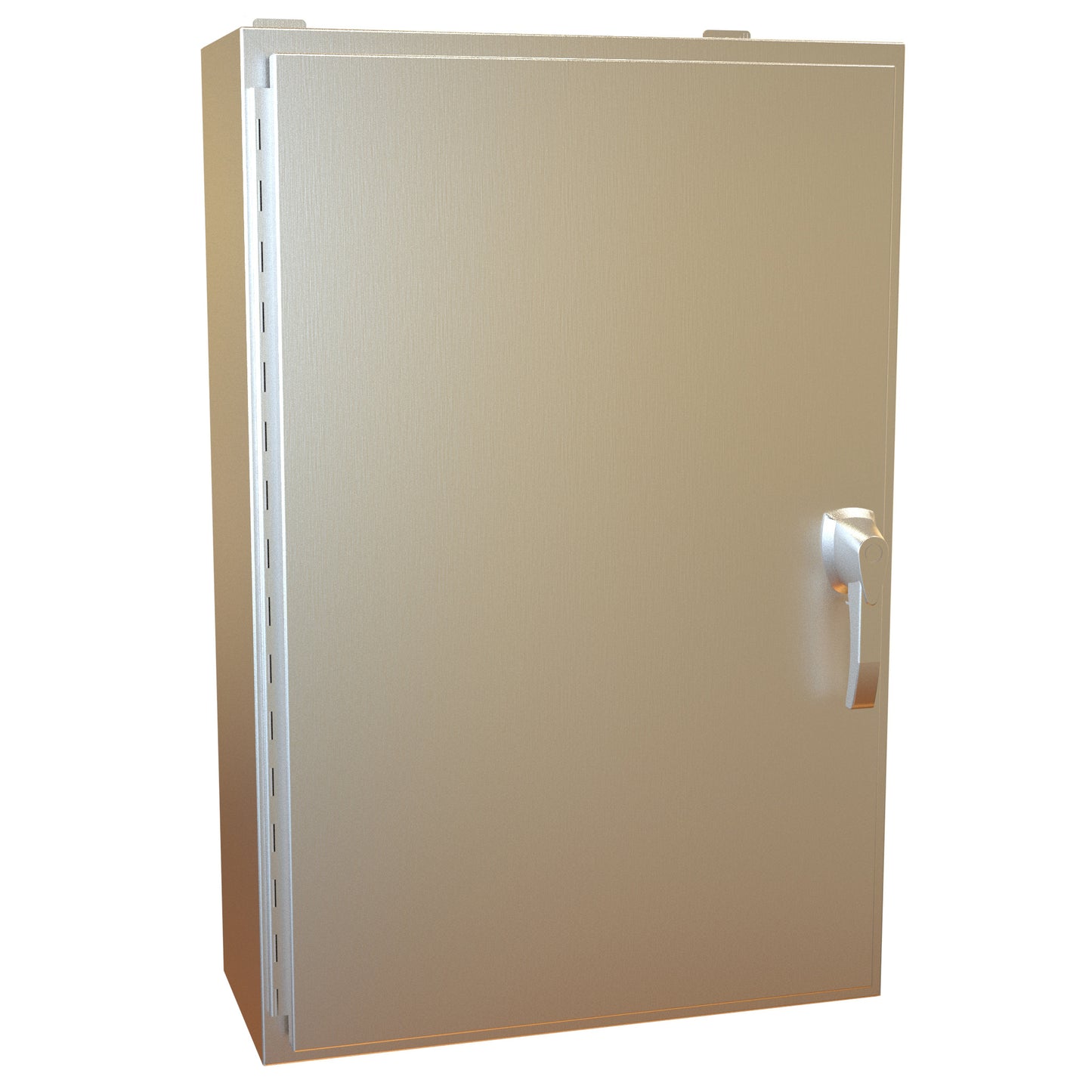Hammond HW362410SSHK N4X Wallmount Enclosure, Hinged w/Handle - 36" x 24" x 10" - 304 Stainless Steel