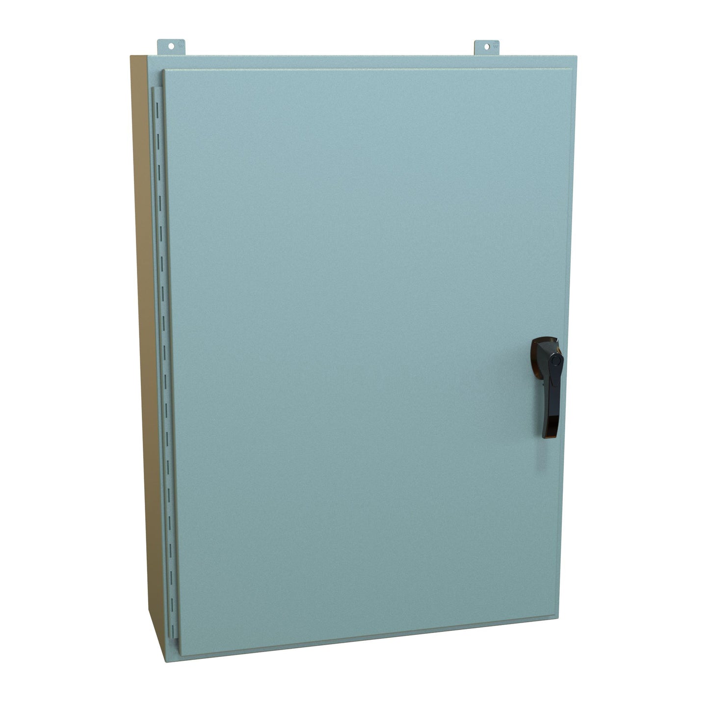 Hammond HW423010GYHK N4, 12 Wallmount Enclosure, Hinged w/Handle - 42" x 30" x 10" - Steel/Gray