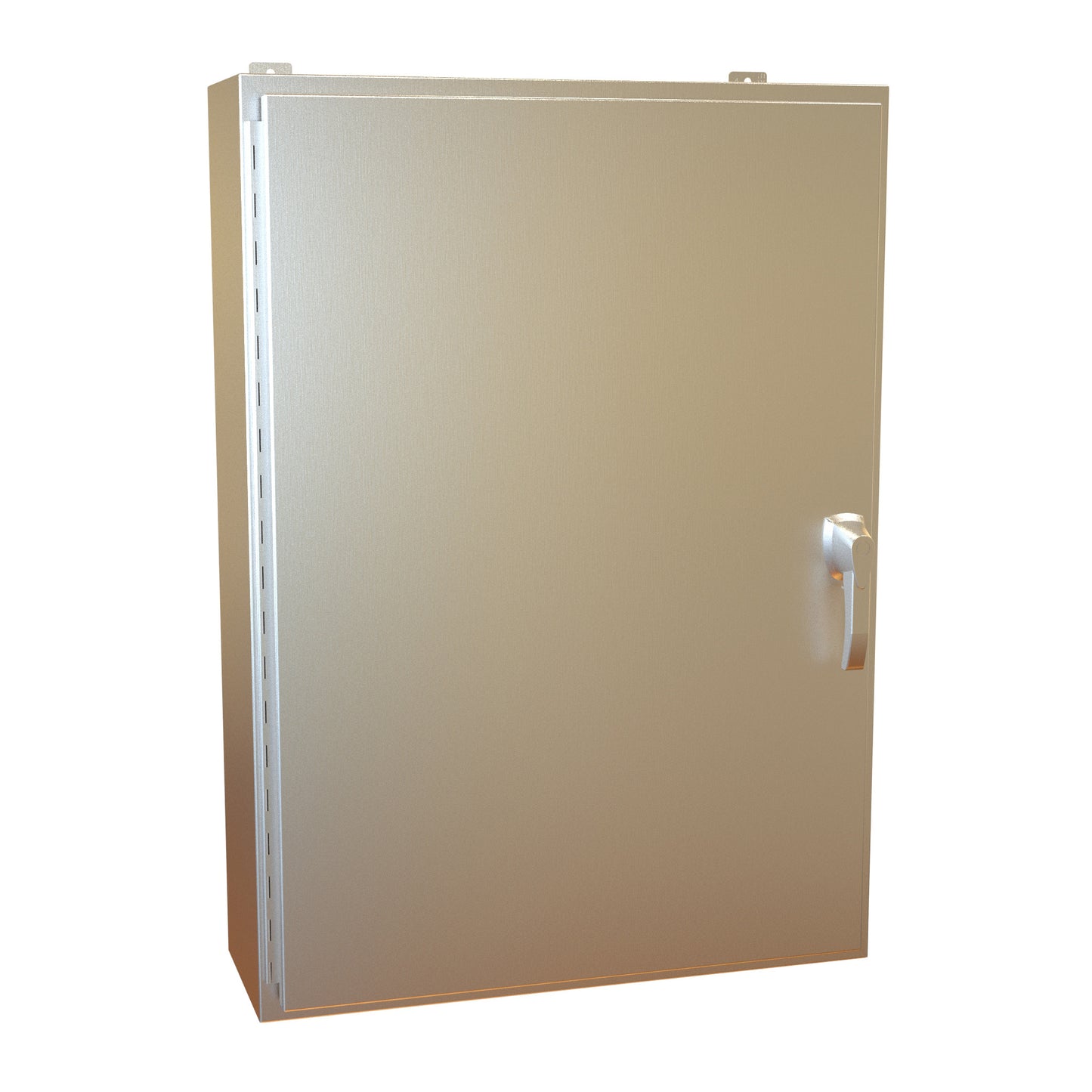 Hammond HW423010SSHK N4X Wallmount Enclosure, Hinged w/Handle - 42" x 30" x 10" - 304 Stainless Steel