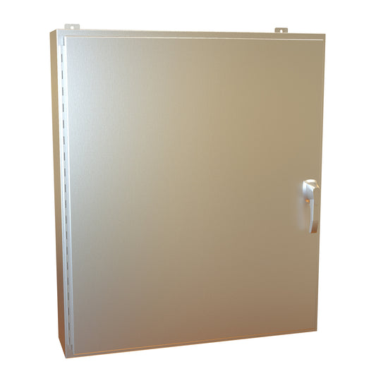 Hammond HW42368S16HK N4X Wallmount Enclosure, Hinged w/Handle - 42" x 36" x 8" - 316 Stainless Steel
