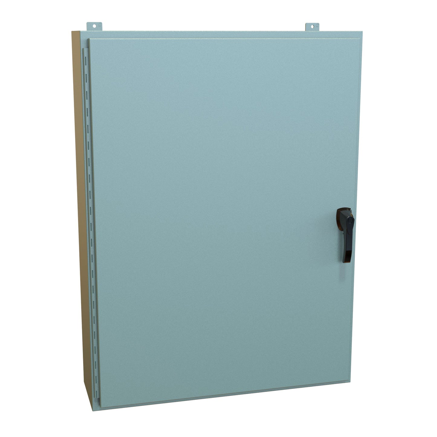 Hammond HW483610GYHK N4, 12 Wallmount Enclosure, Hinged w/Handle - 48" x 36" x 10" - Steel/Gray